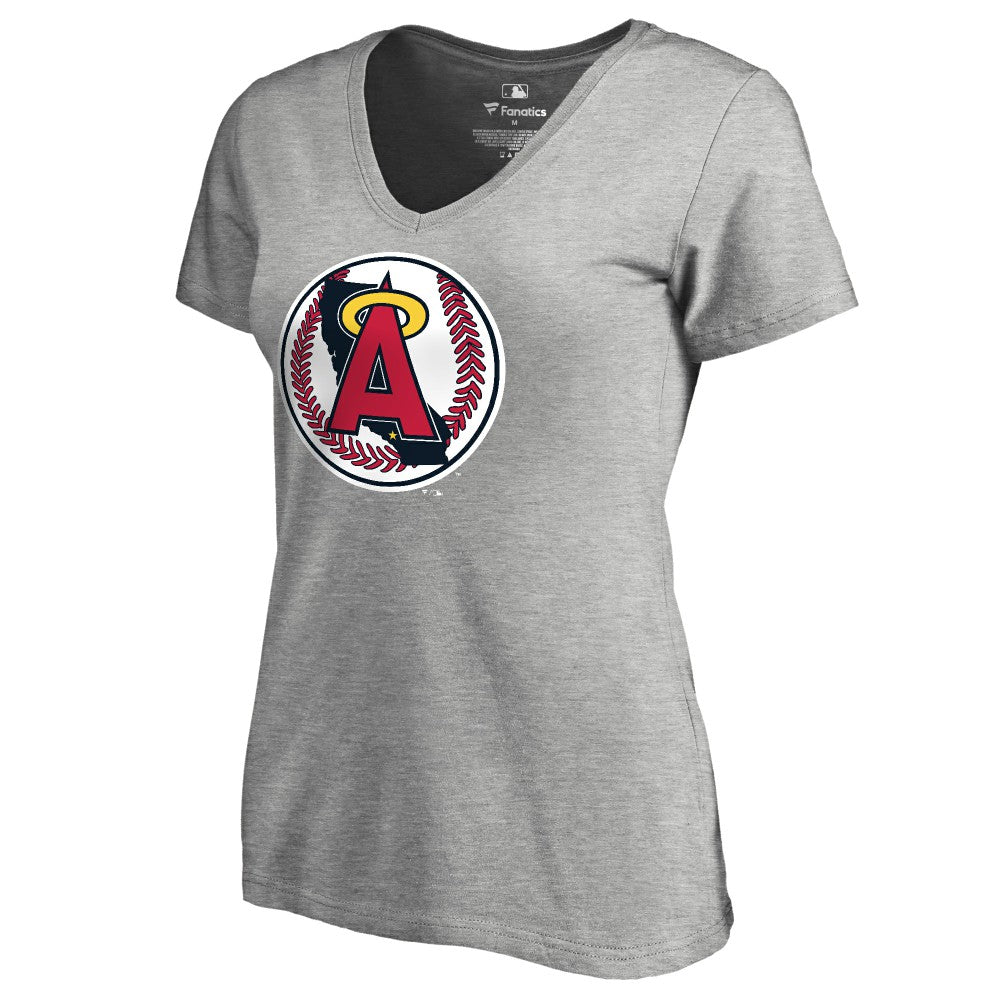 Los Angeles Angels Women's Cooperstown Collection Forbes T-Shirt Online