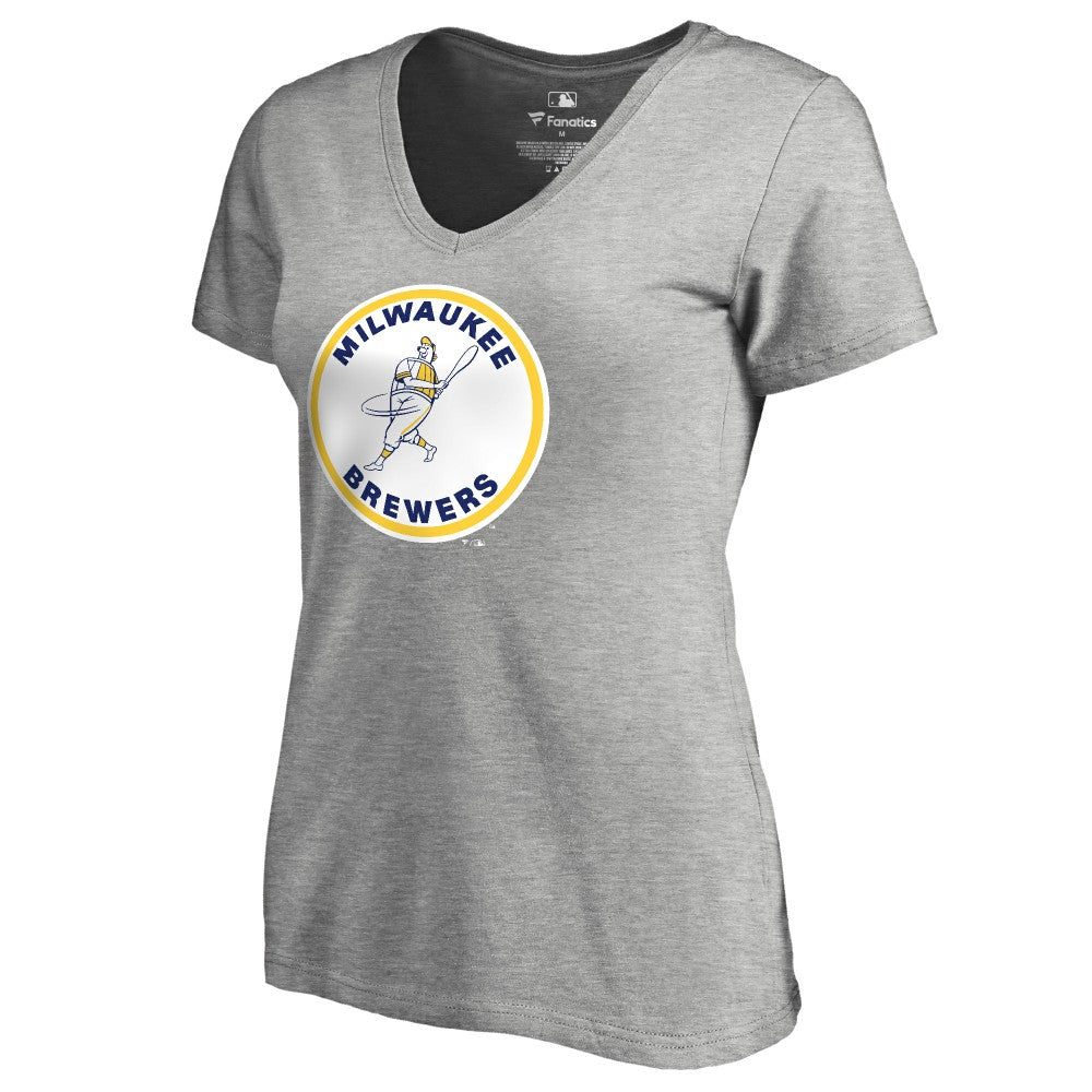 Milwaukee Brewers Women's Cooperstown Collection Forbes T-Shirt Online