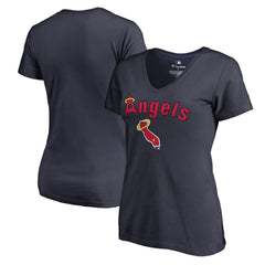 Los Angeles Angels Women's Core Wahconah V-Neck T-Shirt for sale