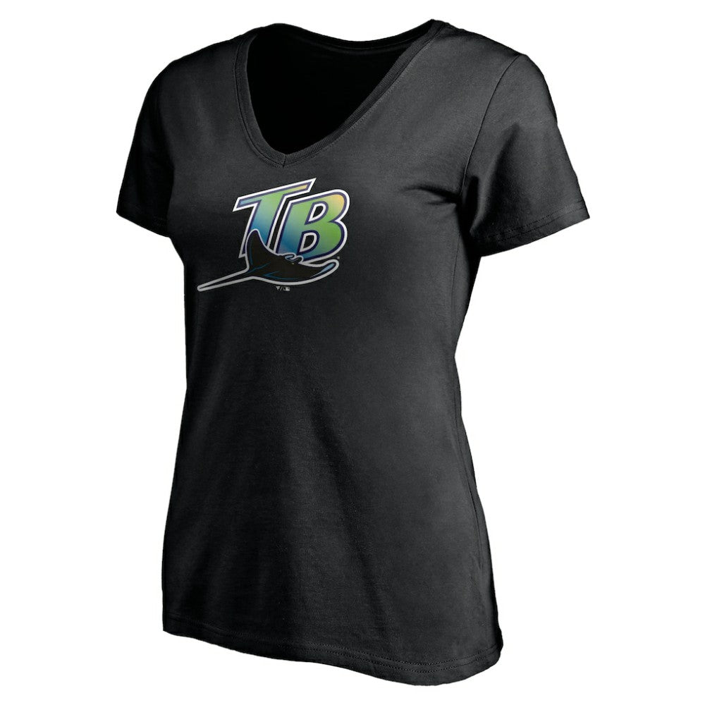 Tampa Bay Rays Women's Core Wahconah V-Neck T-Shirt for sale