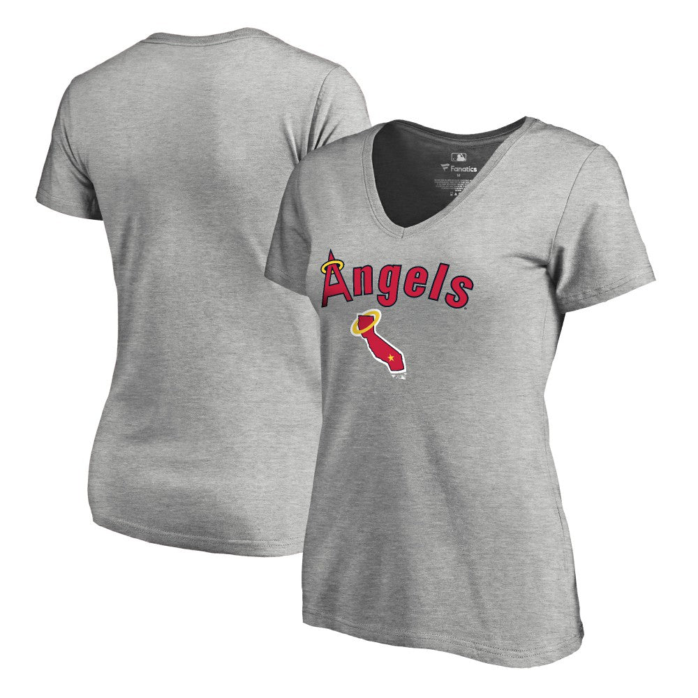 Los Angeles Angels Women's Core Wahconah V-Neck T-Shirt Near Me
