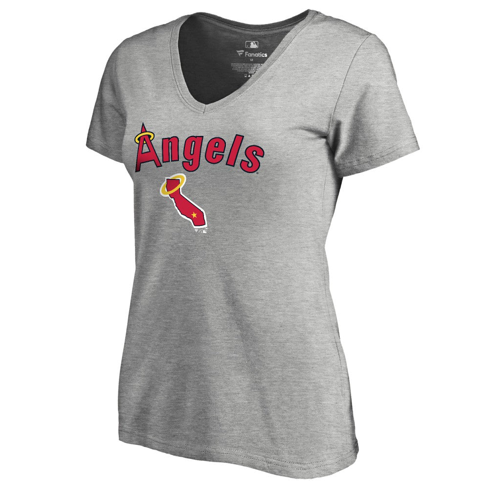Los Angeles Angels Women's Core Wahconah V-Neck T-Shirt Near Me