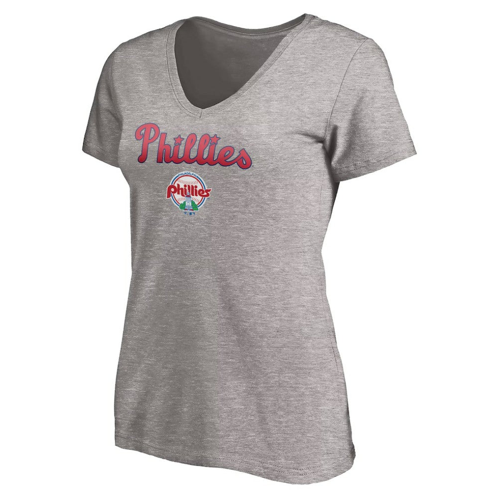 Philadelphia Phillies Women's Core Wahconah V-Neck T-Shirt Discount