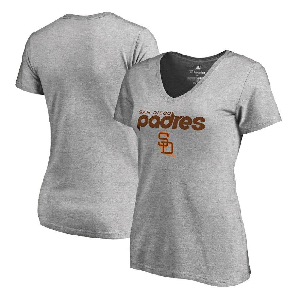 San Diego Padres Women's Core Wahconah V-Neck T-Shirt for sale
