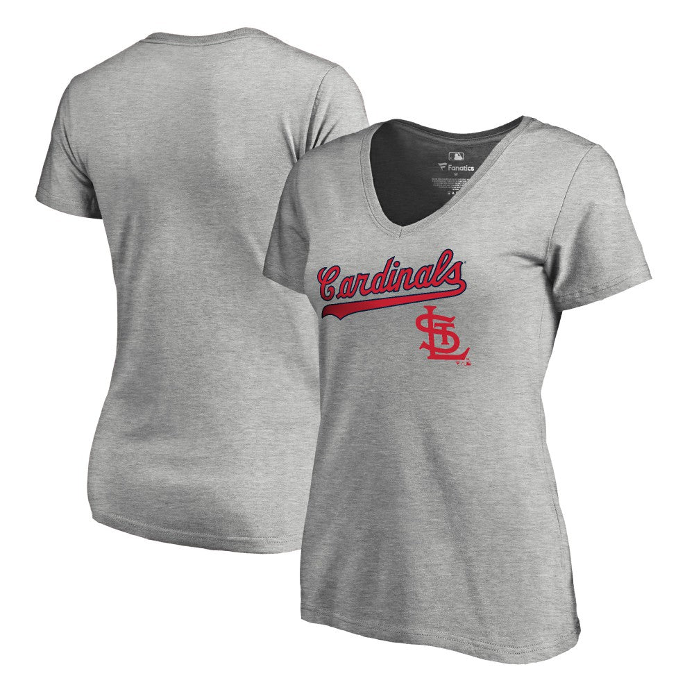 St. Louis Cardinals Women's Core Wahconah V-Neck T-Shirt Sale