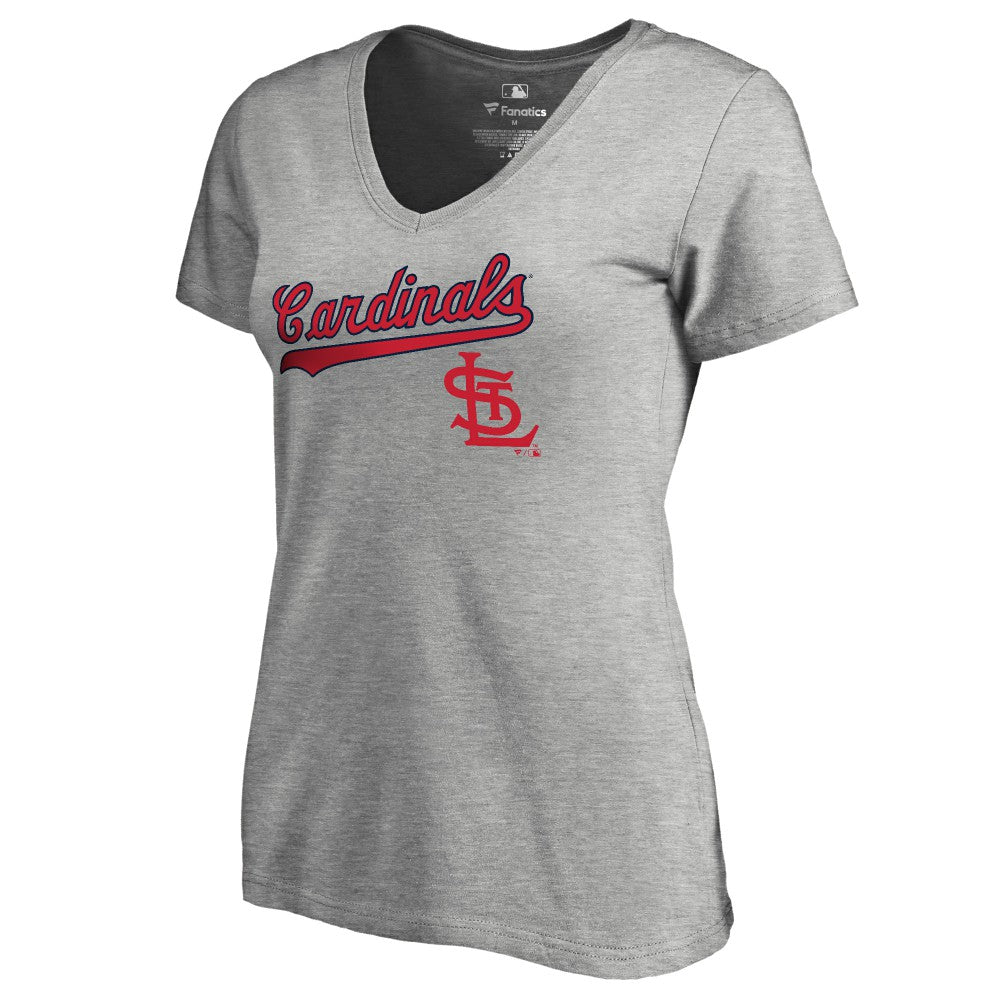 St. Louis Cardinals Women's Core Wahconah V-Neck T-Shirt Sale