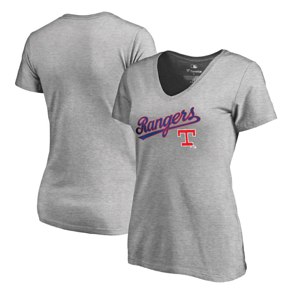 Texas Rangers Women's Core Wahconah V-Neck T-Shirt Online