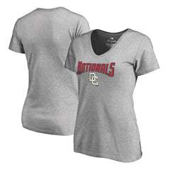 Washington Nationals Women's Core Wahconah V-Neck T-Shirt Near Me