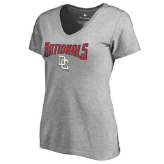 Washington Nationals Women's Core Wahconah V-Neck T-Shirt Near Me