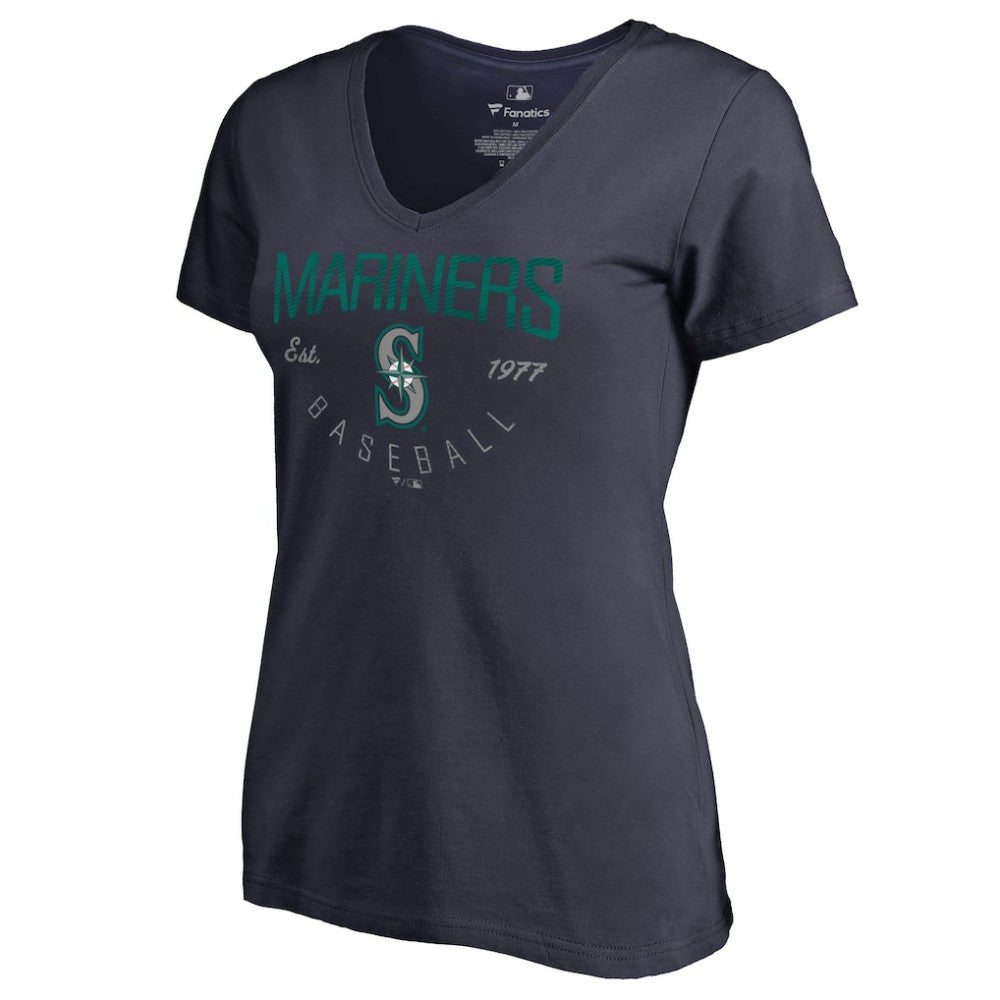 Seattle Mariners Women's Live For It V-Neck T-Shirt Near Me