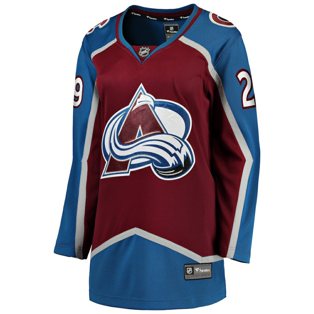 Nathan MacKinnon Colorado Avalanche Fanatics Women's Home Breakaway Jersey - Maroon | Fanatics on sale