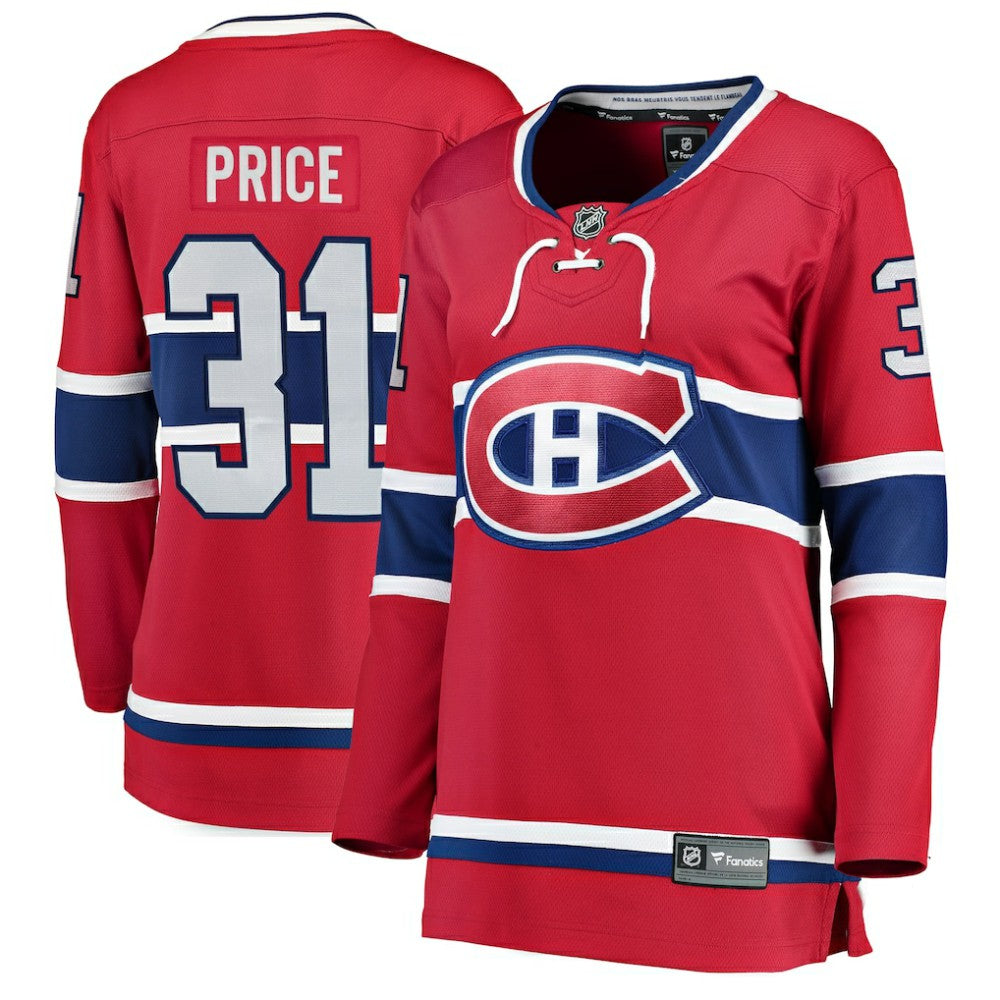 Carey Price Montreal Canadiens Fanatics Women's Home Breakaway Jersey - Red | Fanatics on sale
