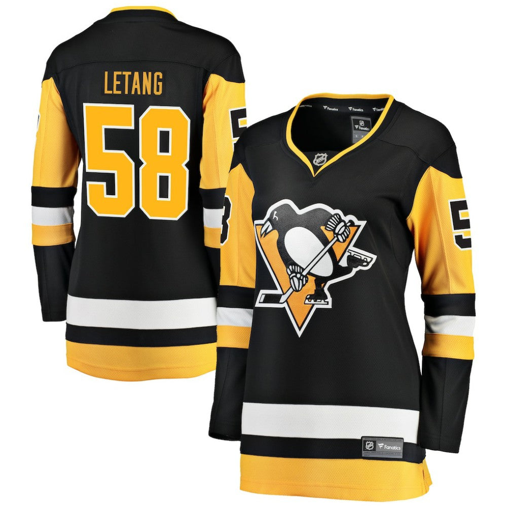 Kris Letang Pittsburgh Penguins Fanatics Women's Home Breakaway Jersey - Black | Fanatics discount
