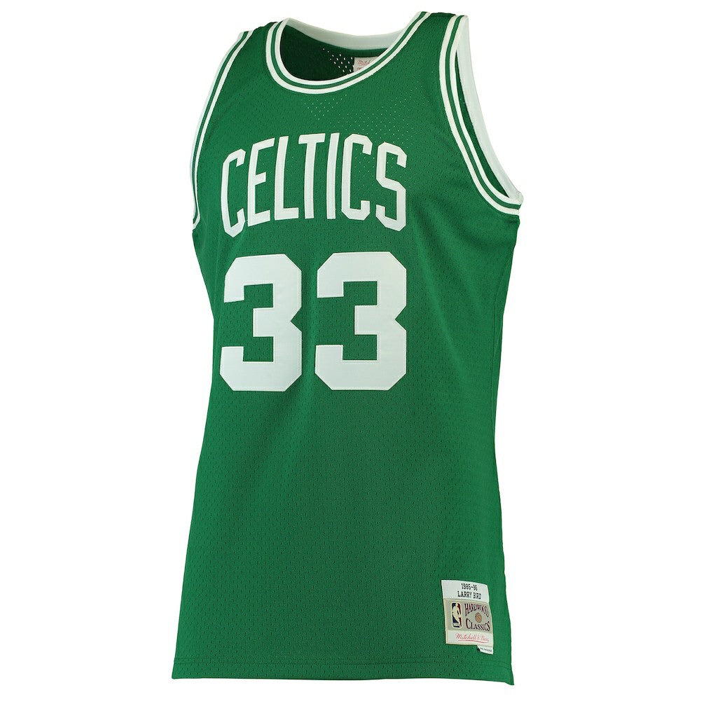 Mitchell & Ness Larry Bird Boston Celtics Hardwood Classics Swingman Jersey Kelly Green