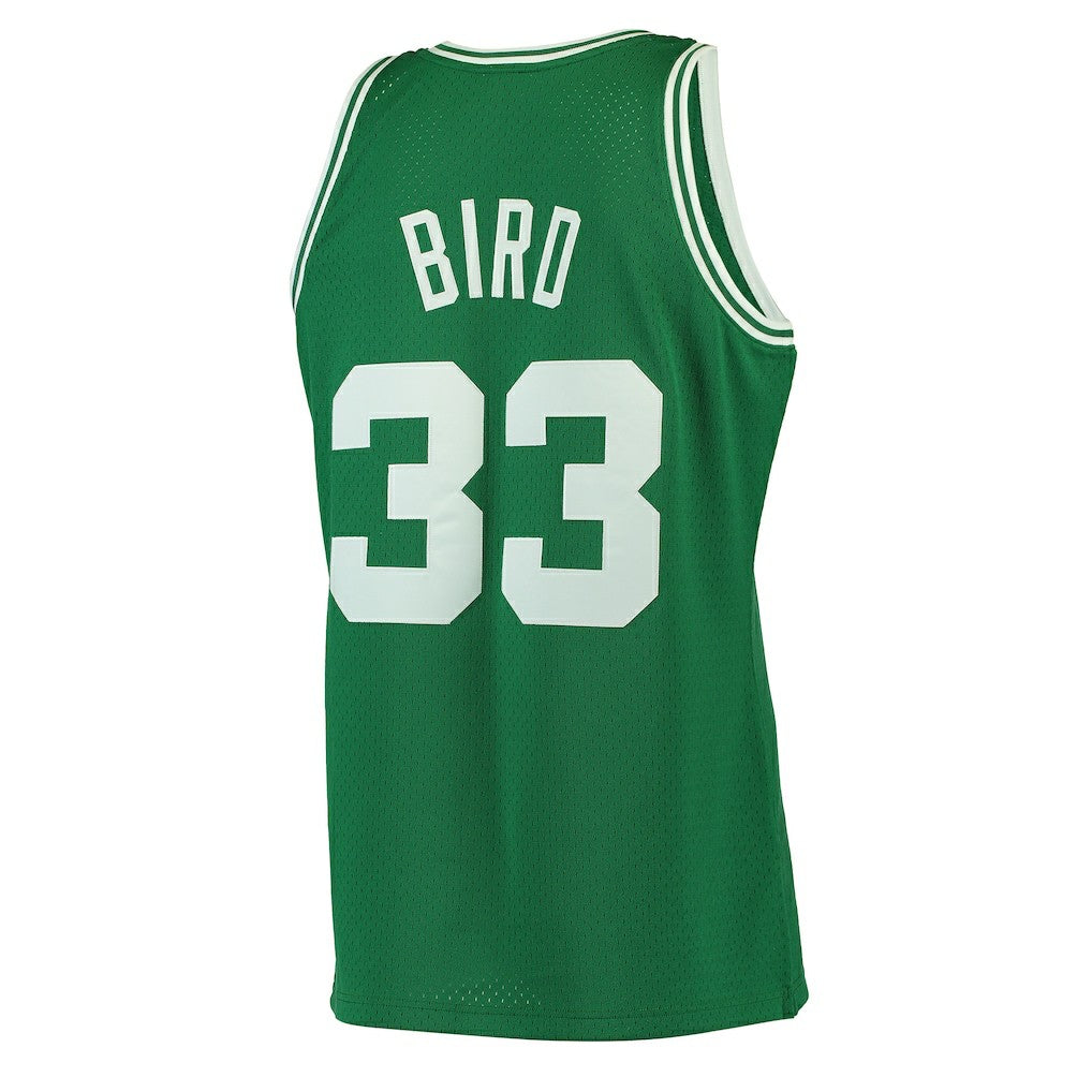 Mitchell & Ness Larry Bird Boston Celtics Hardwood Classics Swingman Jersey Kelly Green