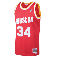 Mitchell & Ness Hakeem Olajuwon Houston Rockets 1993/94 Hardwood Classics Swingman Jersey Red