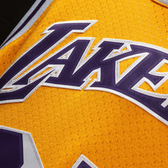 Mitchell & Ness Magic Johnson Los Angeles Lakers 1984/85 Hardwood Classics Swingman Jersey Gold