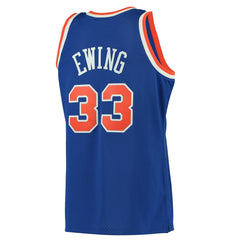 Mitchell & Ness Patrick Ewing New York Knicks 1991/92 Hardwood Classics Swingman Jersey Blue