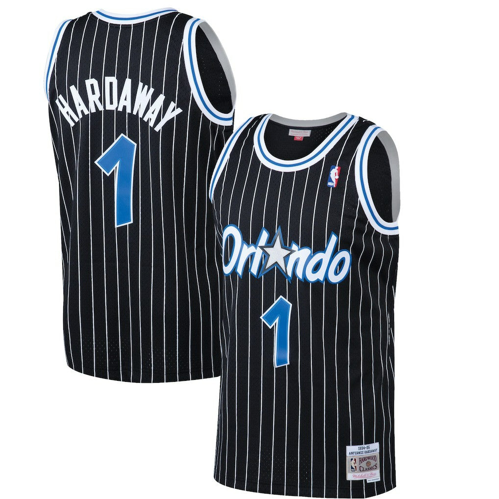 Mitchell & Ness Penny Hardaway Orlando Magic Hardwood Classics Swingman Jersey Black