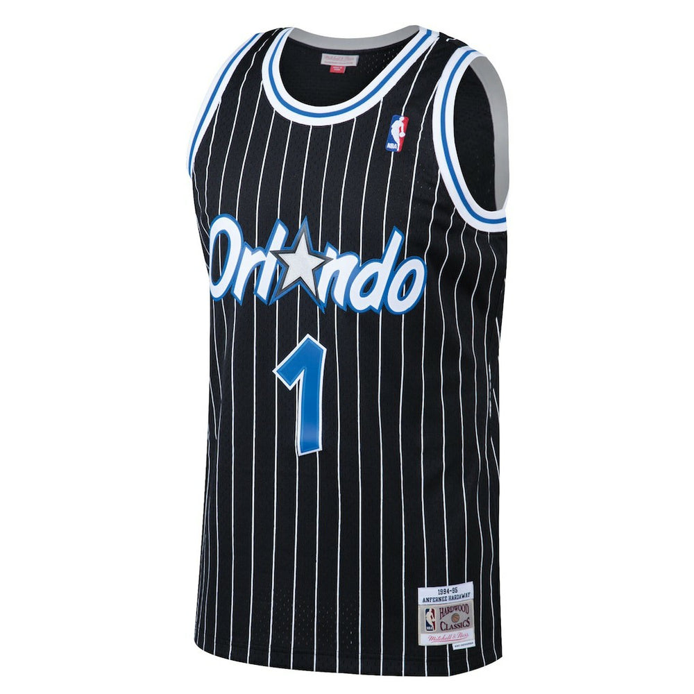 Mitchell & Ness Penny Hardaway Orlando Magic Hardwood Classics Swingman Jersey Black