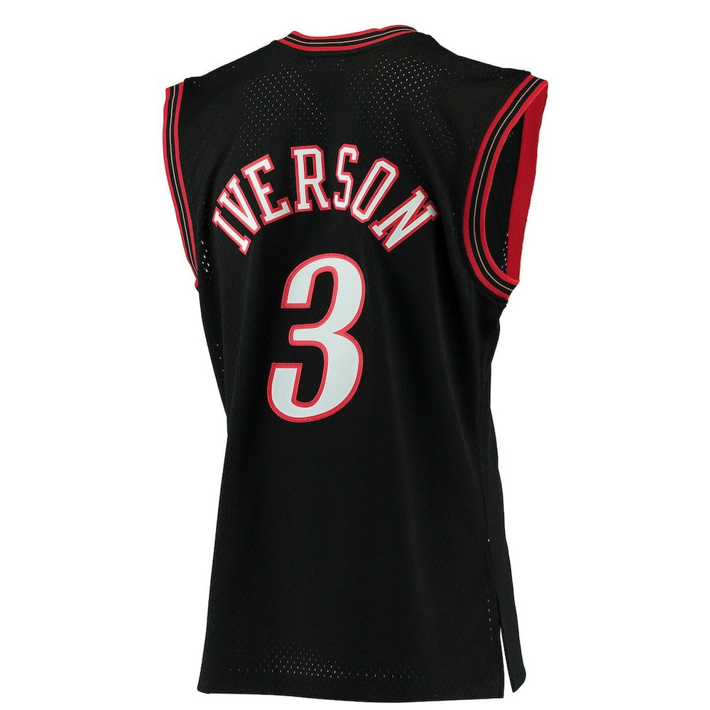 Mitchell & Ness Allen Iverson Philadelphia 76ers 2000/01 Hardwood Classics Swingman Jersey Black