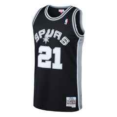 Mitchell & Ness Tim Duncan San Antonio Spurs 1998/99 Hardwood Classics Swingman Jersey Black