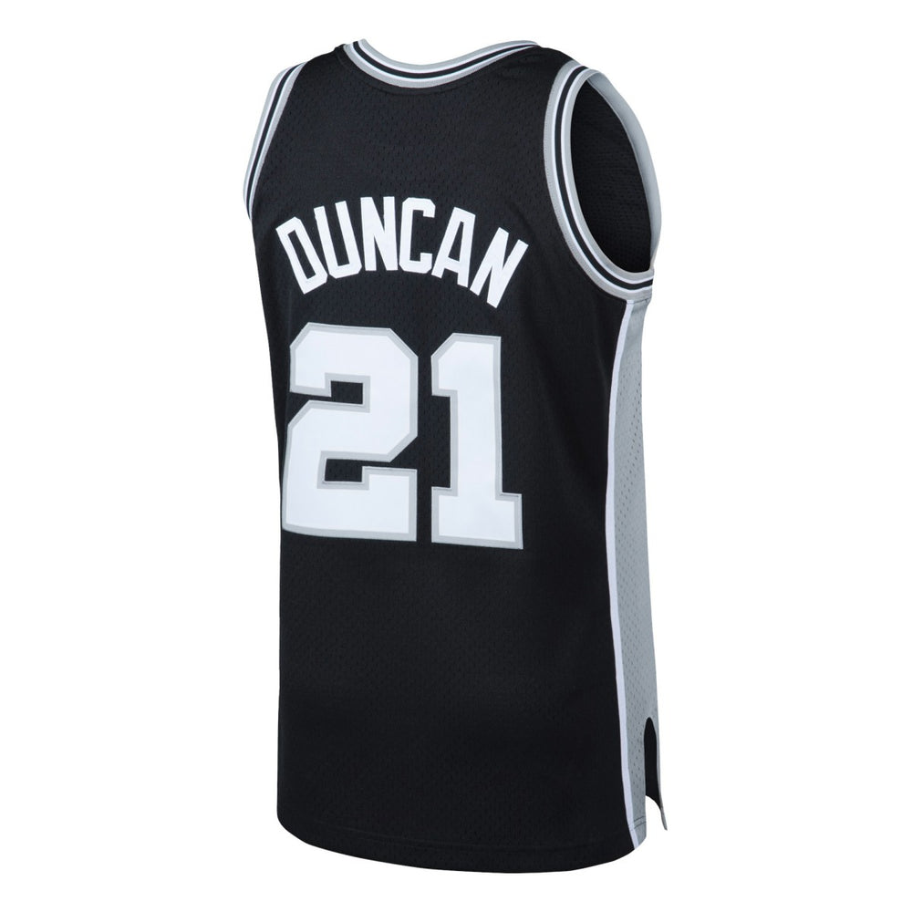 Mitchell & Ness Tim Duncan San Antonio Spurs 1998/99 Hardwood Classics Swingman Jersey Black