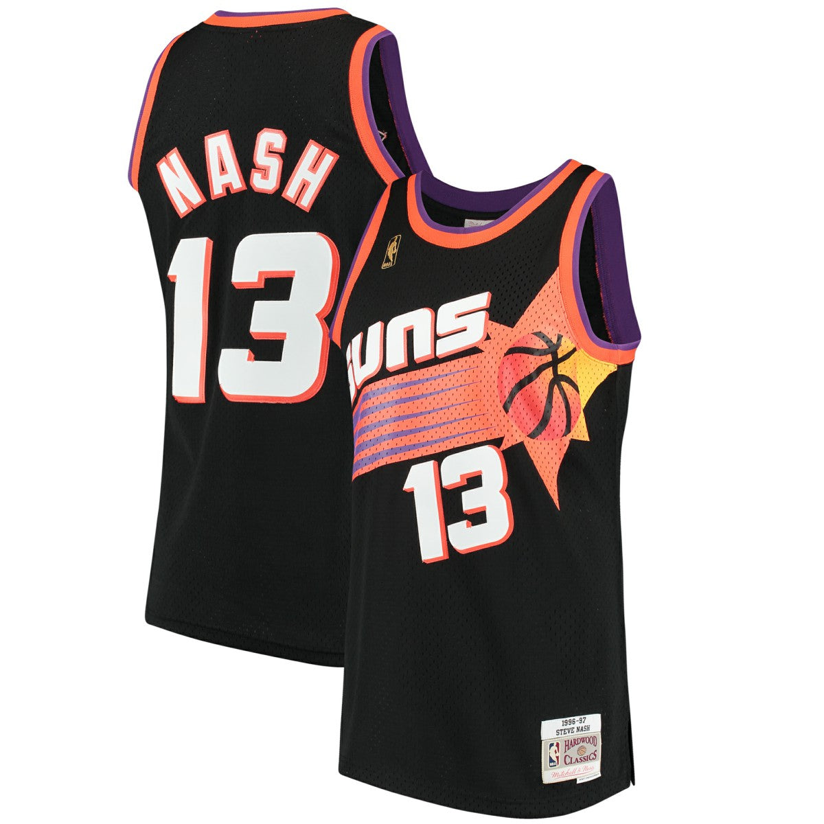 Mitchell & Ness Steve Nash Phoenix Suns 1996/97 Hardwood Classics Swingman Jersey Black