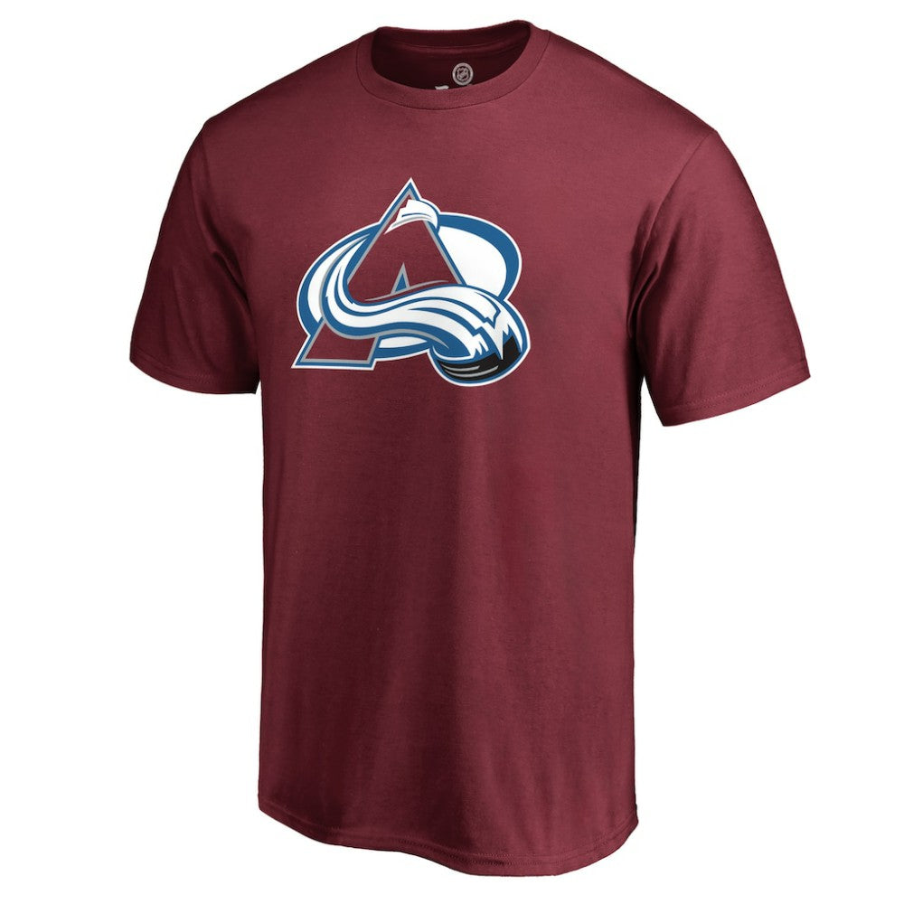Colorado Avalanche Primary Logo T-Shirt - Burgundy | NHL Lifestyle