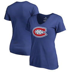 Montreal Canadiens Women's Primary Logo T-Shirt - Royal | NHL online