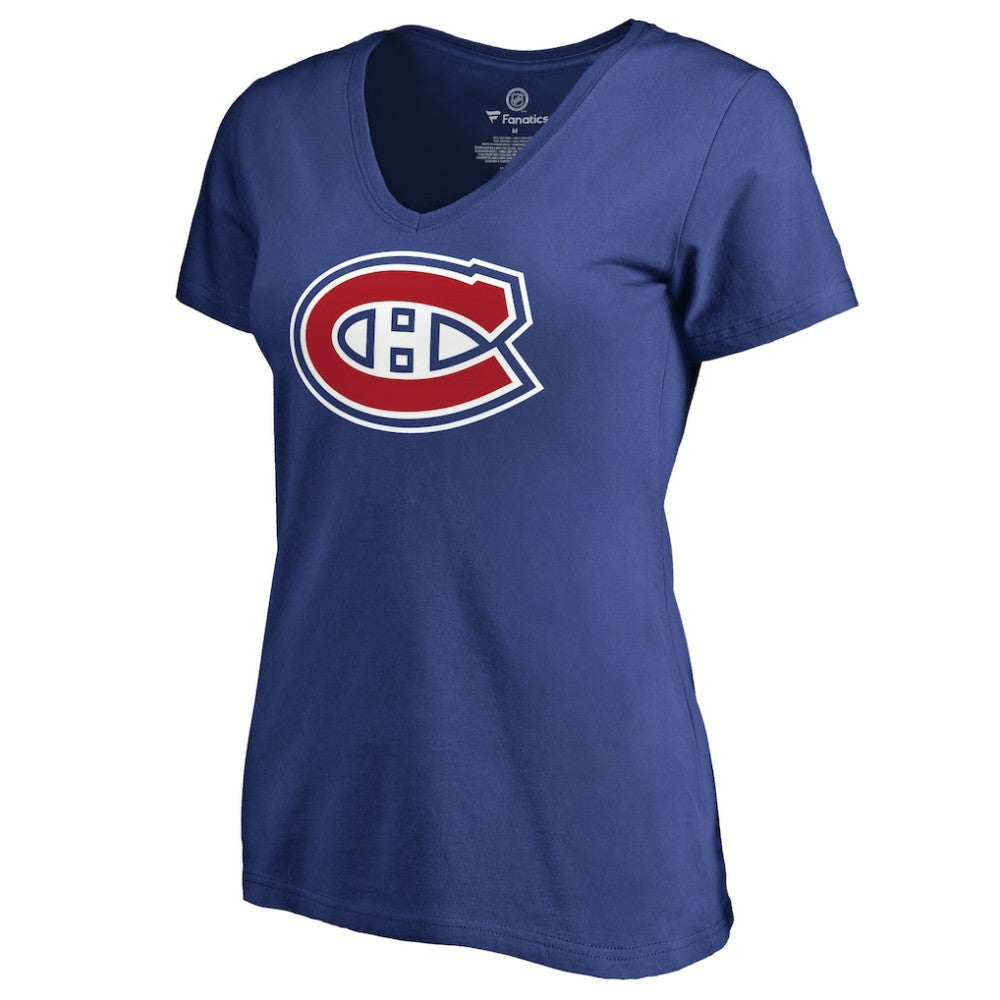 Montreal Canadiens Women's Primary Logo T-Shirt - Royal | NHL online