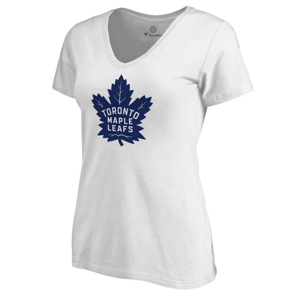 Toronto Maple Leafs Women's Primary Logo T-Shirt - White | NHL discount
