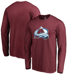 Colorado Avalanche Primary Logo 2 Long Sleeve T-Shirt - Maroon | NHL discount