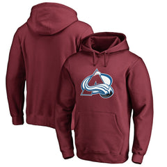 Colorado Avalanche Primary Logo Pullover Hoodie II - Burgundy | NHL near me