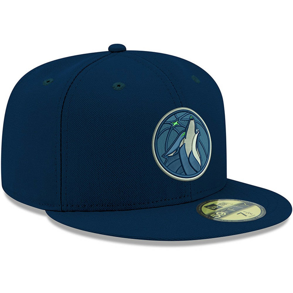 New Era Minnesota Timberwolves Team Color 59FIFTY Fitted Hat Navy
