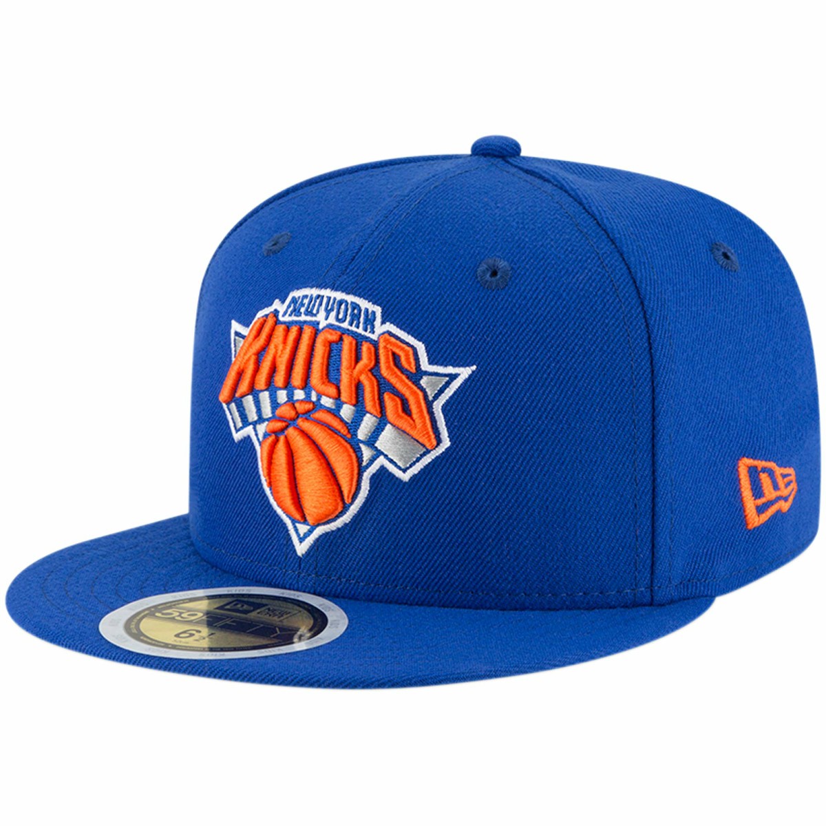 New Era New York Knicks Youth Team Color 59FIFTY Fitted Hat Blue