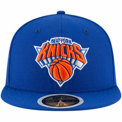 New Era New York Knicks Youth Team Color 59FIFTY Fitted Hat Blue