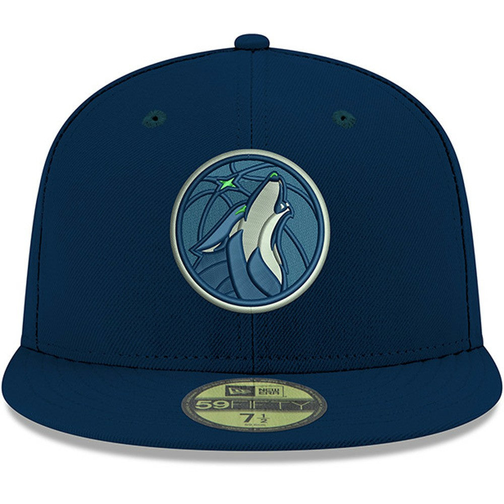 New Era Minnesota Timberwolves Youth Team Color 59FIFTY Fitted Hat Navy