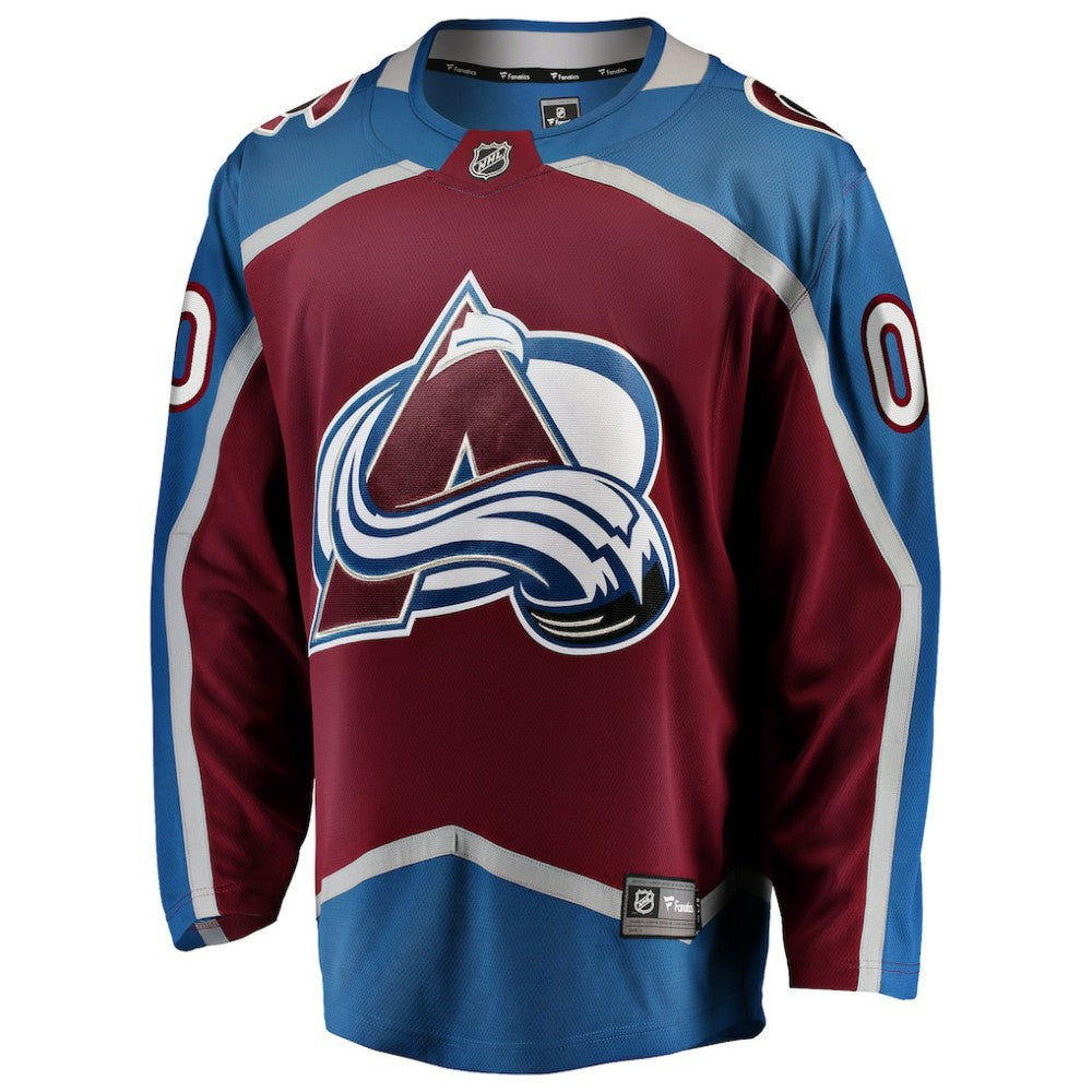 Colorado Avalanche Fanatics Home Breakaway Custom Jersey - Maroon | Fanatics near me
