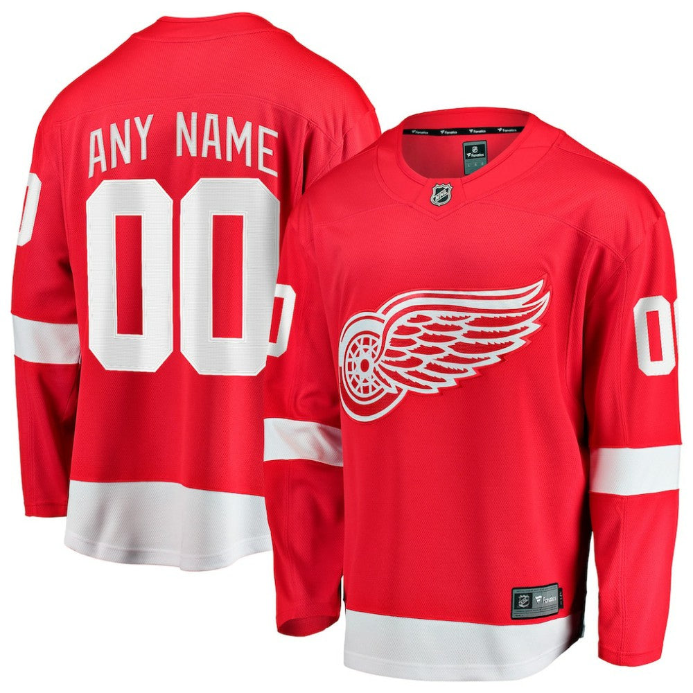 Detroit Red Wings Fanatics Home Breakaway Custom Jersey - Red | Fanatics sale