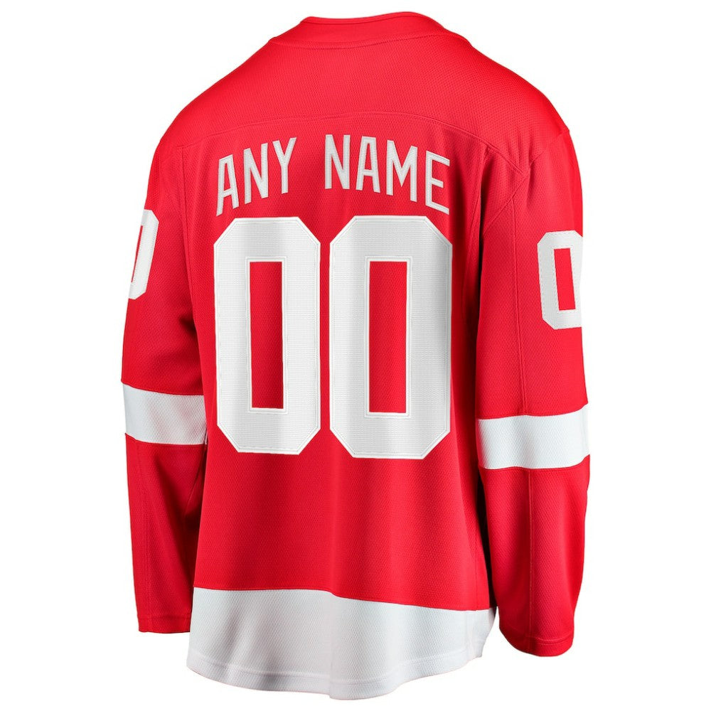 Detroit Red Wings Fanatics Home Breakaway Custom Jersey - Red | Fanatics sale