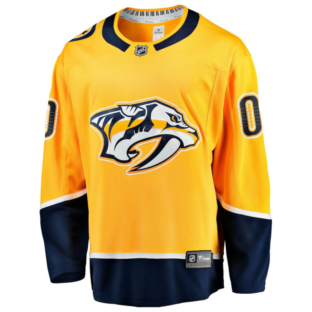 Nashville Predators Fanatics Home Breakaway Custom Jersey - Gold | Fanatics sale