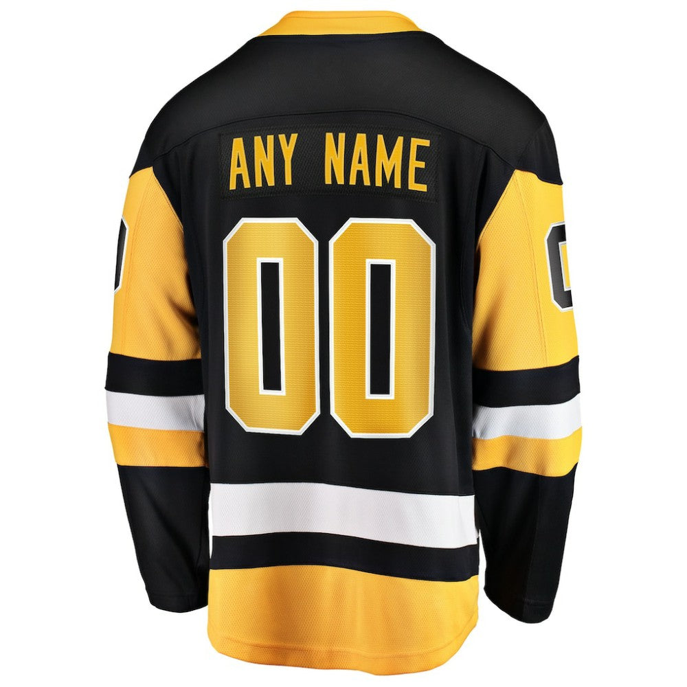 Pittsburgh Penguins Fanatics Home Breakaway Custom Jersey - Black | Fanatics on sale