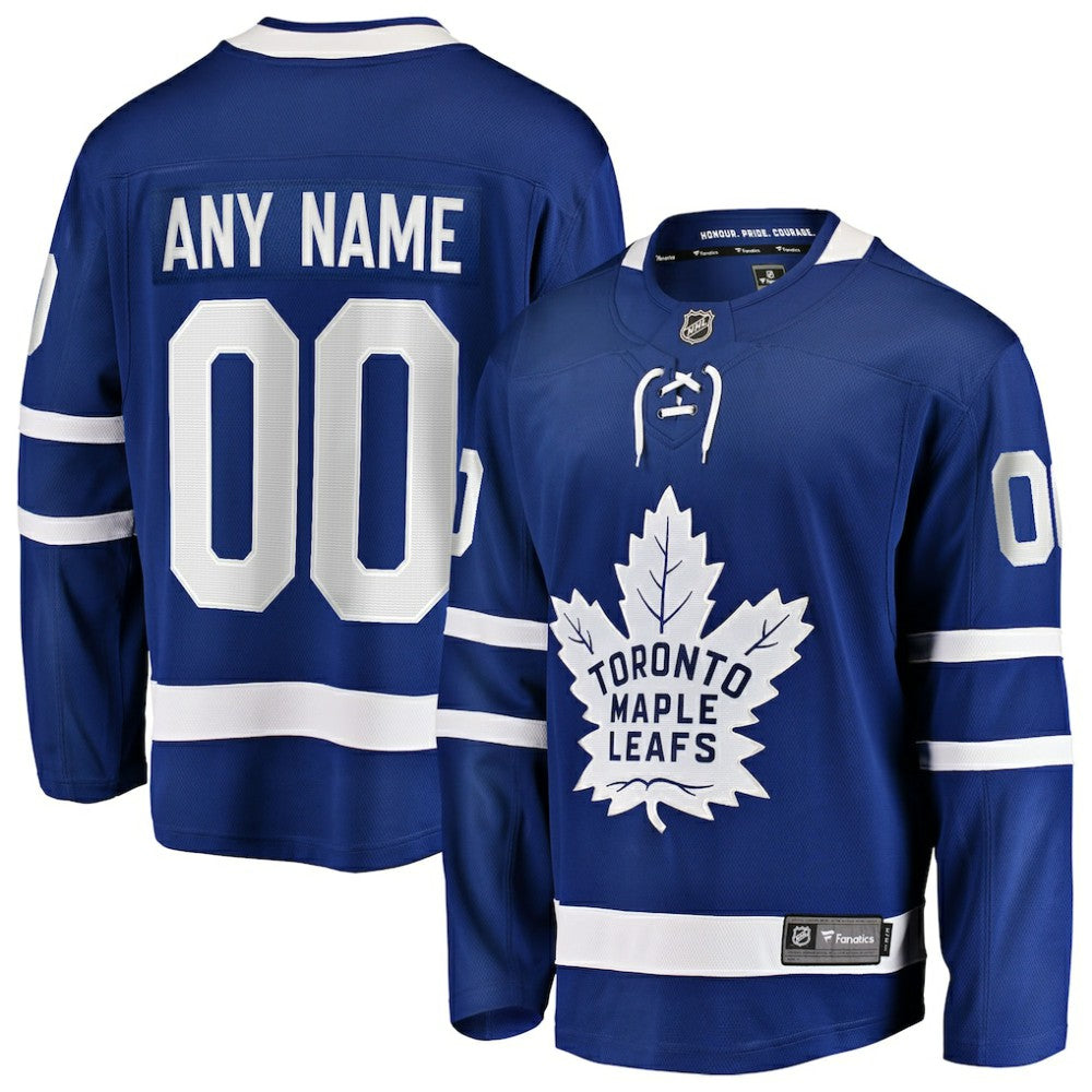 Toronto Maple Leafs Fanatics Home Breakaway Custom Jersey - Blue | Fanatics discount