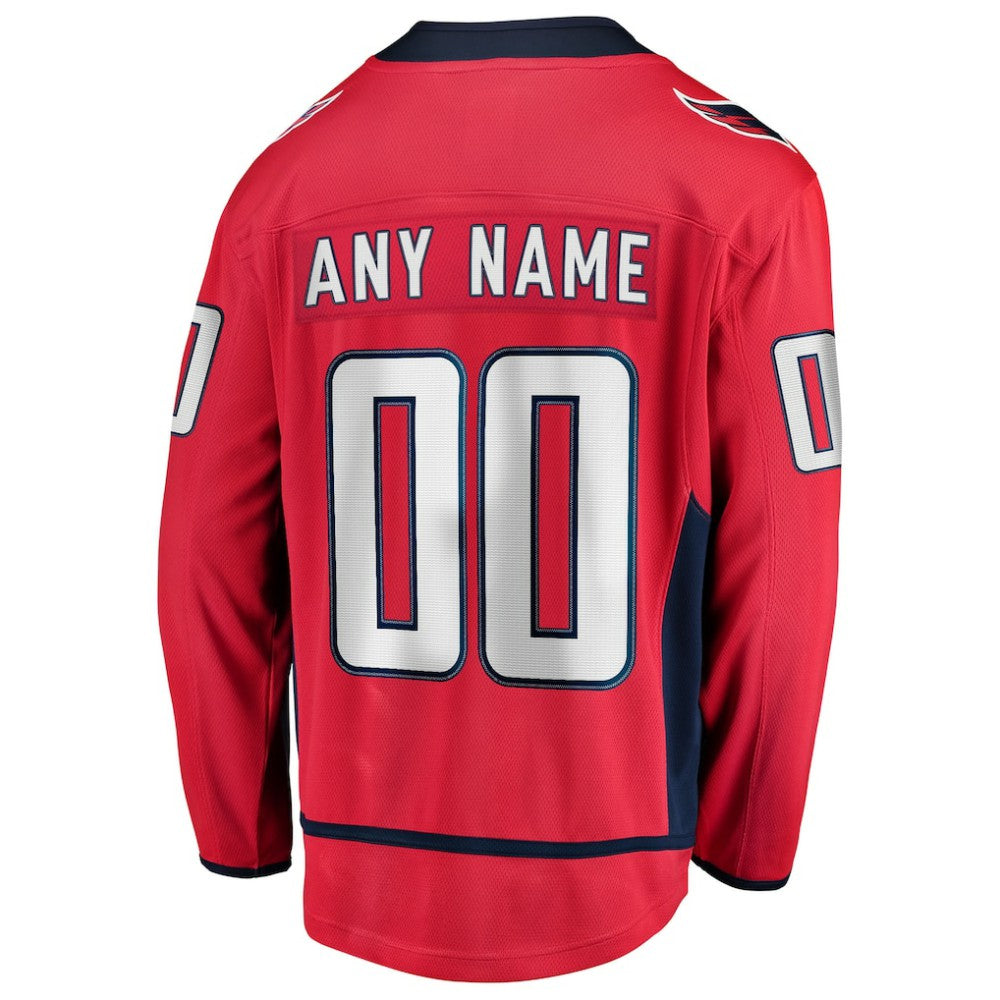 Washington Capitals Fanatics Home Breakaway Custom Jersey - Red | Fanatics discount
