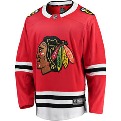 Chicago Blackhawks Fanatics Breakaway Home Jersey - Red | Fanatics Lifestyle