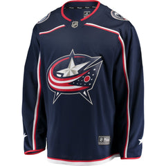 Columbus Blue Jackets Fanatics Breakaway Home Jersey - Navy | Fanatics on sale