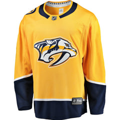 Nashville Predators Fanatics Breakaway Home Jersey - Gold | Fanatics online