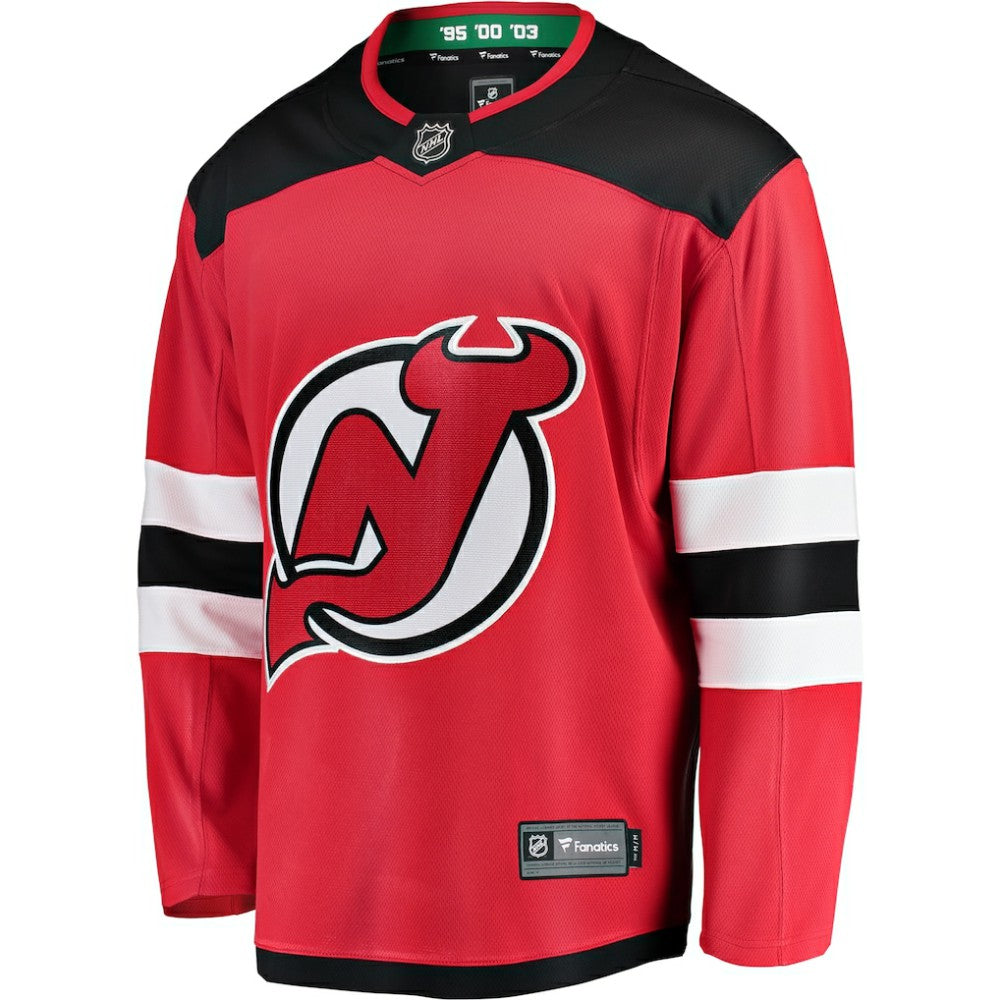 New Jersey Devils Fanatics Breakaway Home Jersey - Red | Fanatics discount
