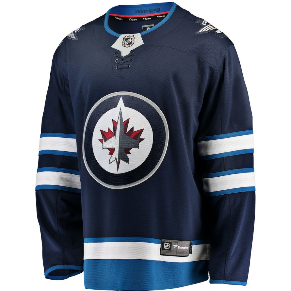Winnipeg Jets Fanatics Breakaway Home Jersey - Blue | Fanatics Lifestyle
